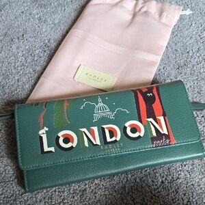 Radley London Artistic Green Wallet